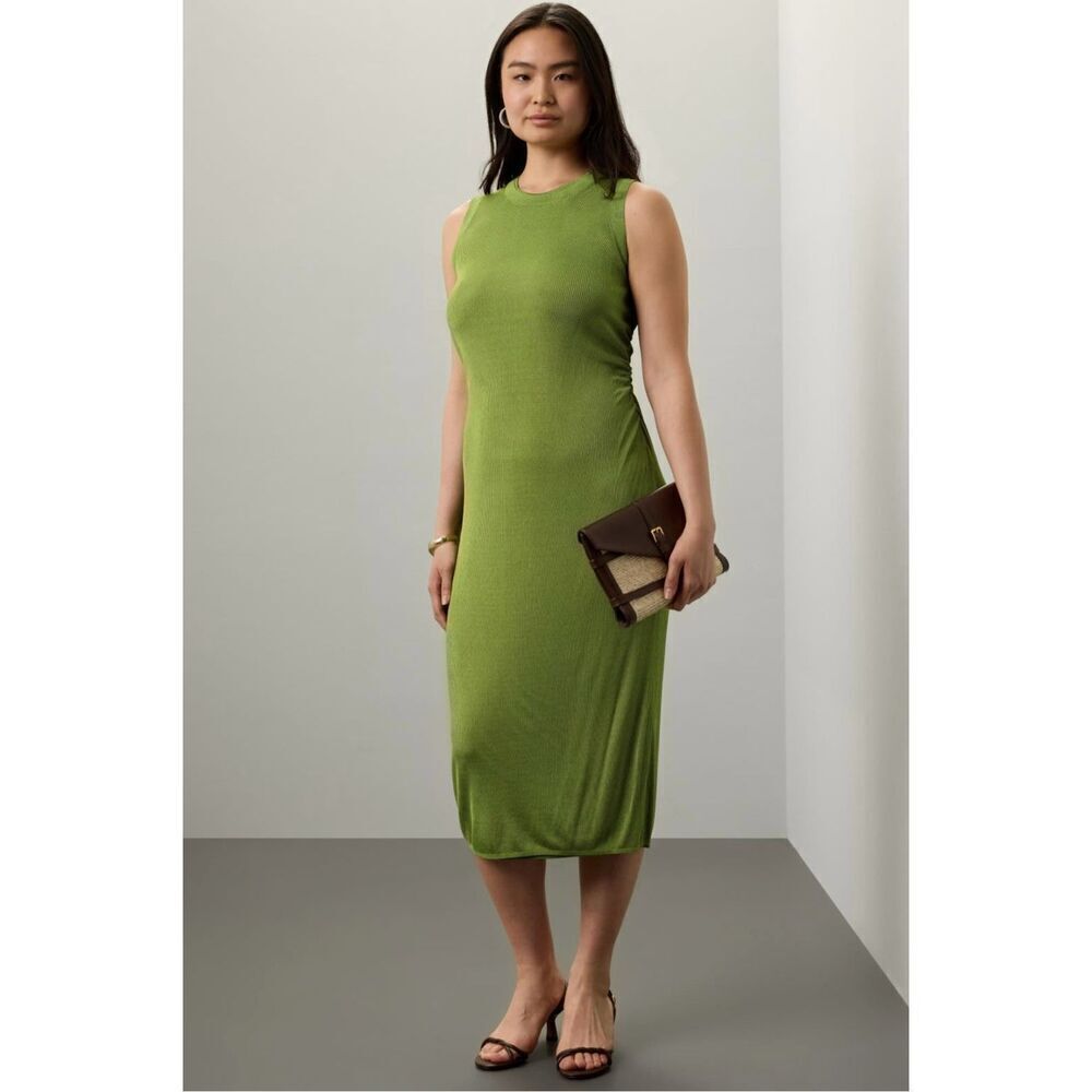 Atlein x RTR Green Knit Midi Dress 🤍 - Picture 3 of 10